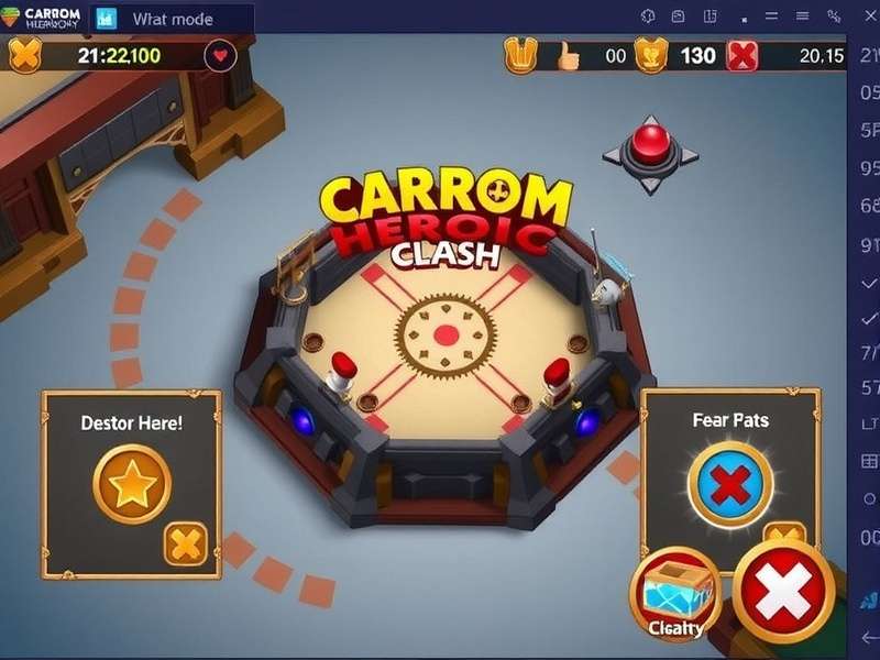 Carrom Heroic Clash strategy guide